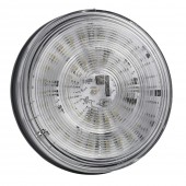 Luz LED de frenado/trasera/direccional Hi Count®, 4", Ámbar con lente transparente