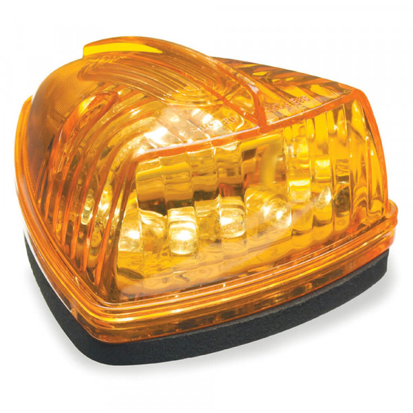 hi count school bus wedge led marker light amber