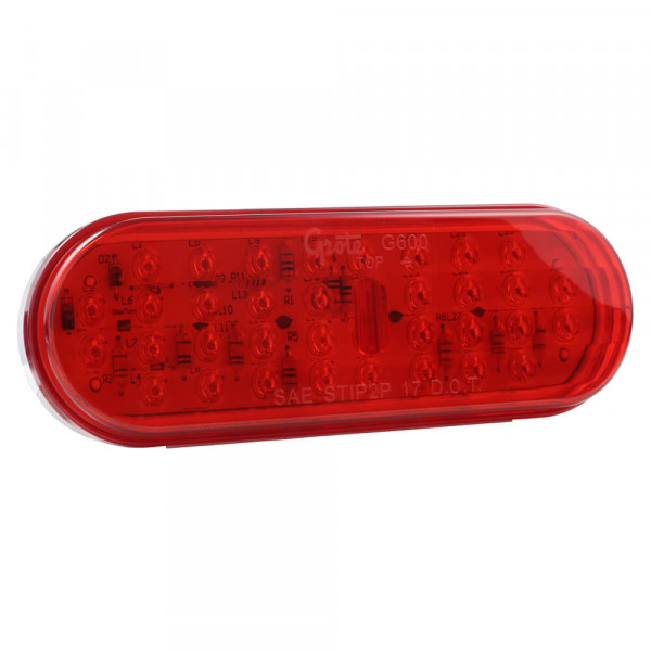 Hi Count Oval LED Stop Tail Turn Lights Grote Industries
