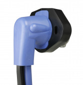 90 degree Plug & Receptacle with standard 0.180 female plugs back thumbnail