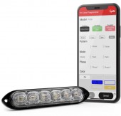 warning strobe lights with mobile app