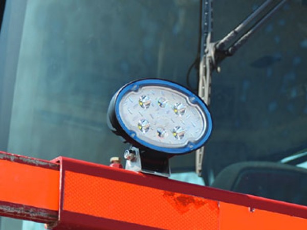 Grote lights on mining equipment