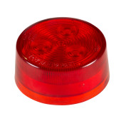 thumbnail image 2 of WAS W79 RR 60mm Round Red LED Marker Lamp With Reflector – 12V/24V Push-In 2 of 5