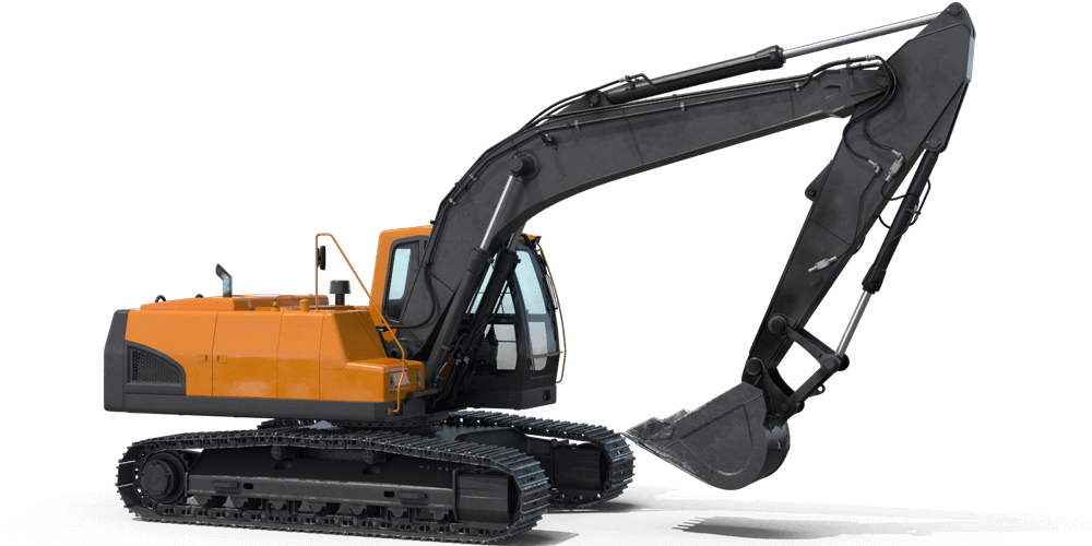 tracked excavator