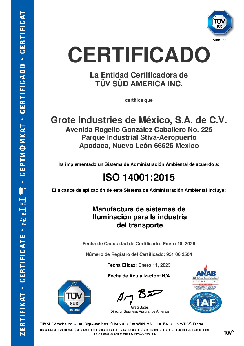 ISO 14001:2015 (Spanish)