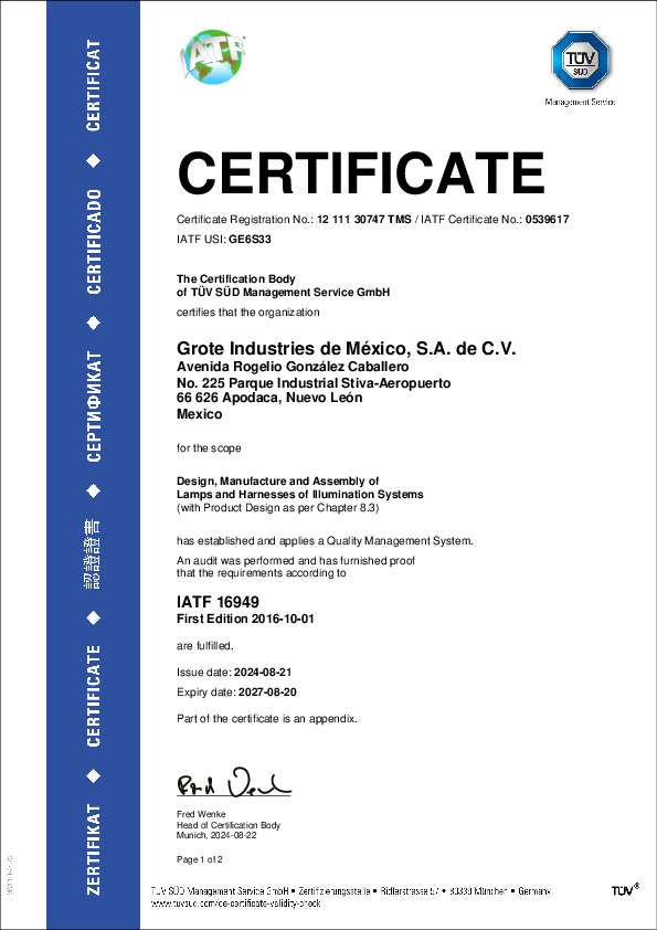 IATF 16949 (English)