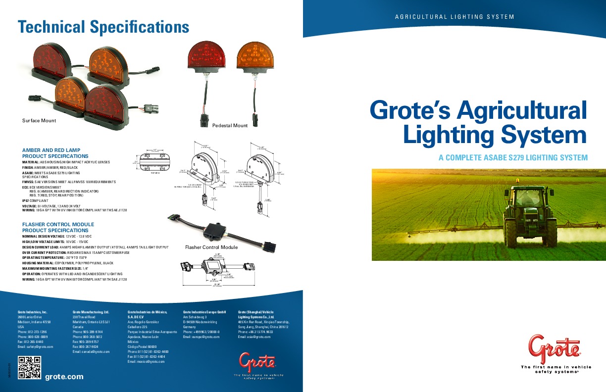 Grote's Agricultural Lighting System (4.0MB)