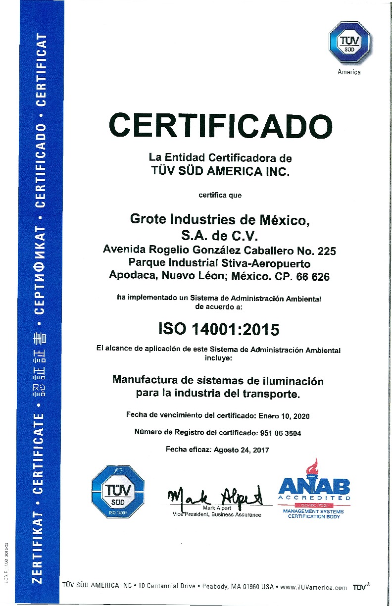 ISO 14001:2015 (espagnol)