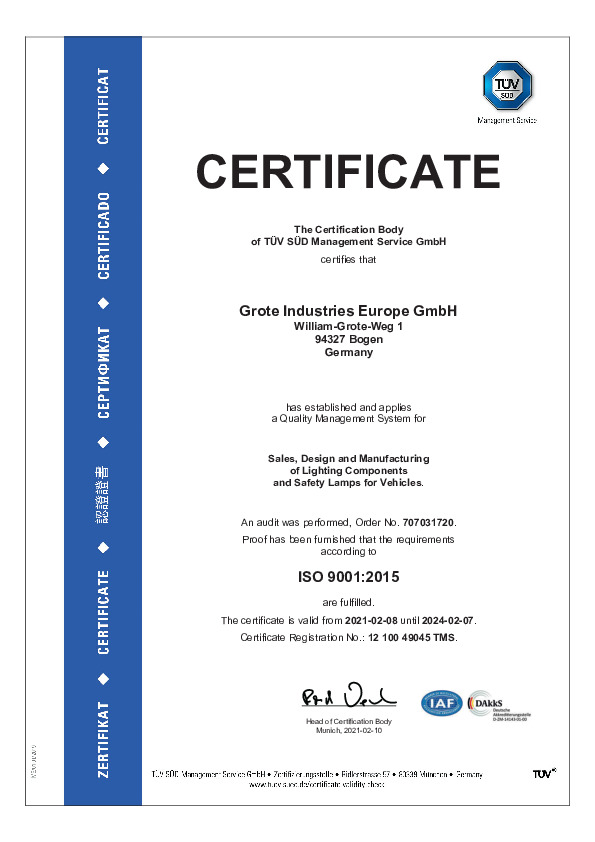 ISO 9001 (Inglés)
