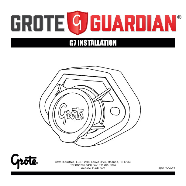 Installation der Guardian G7