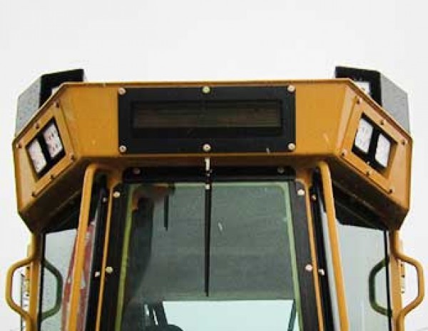 Grote LED lights on construction equipment
