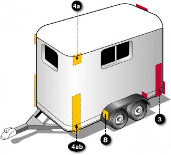 FMVSS lighting codes horse trailer