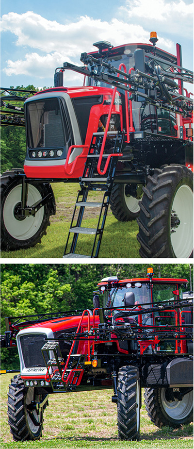 Heavy duty tractor applications with farming machinery