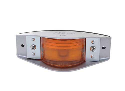 armored clearance marker light amber - 360