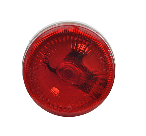 2 1/2 sureface mount single bulk clearance marker light red - 360