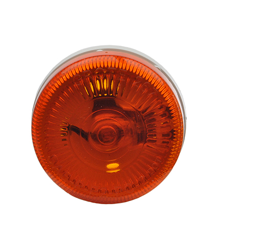 Grote 45413-5 Yellow 2 1/2 Surface-Mount Single-Bulb Clearance Marker Light 