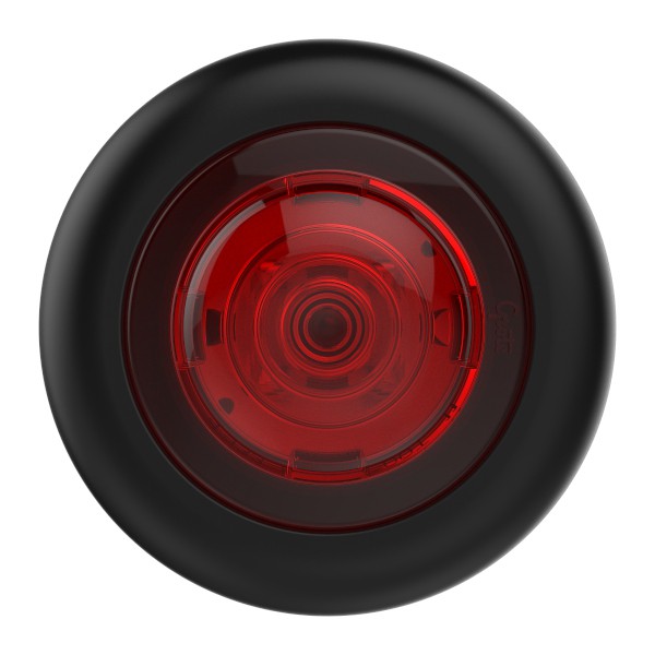 Red LED Clearance Marker Light with grommet - 360