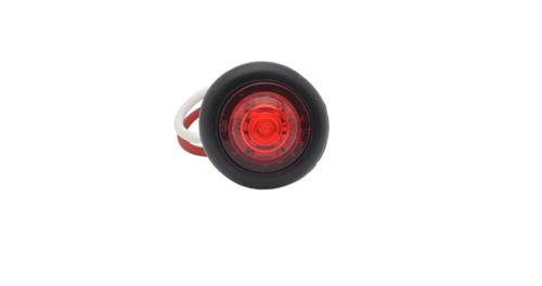 Micronova Dot Red LED Clearance Marker Light With Grommet. - 360