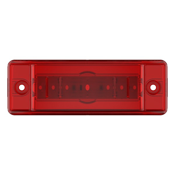 49392 Red LED Clearance Marker Light with Optic Lens - 360