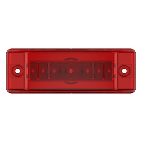 49392 Red LED Clearance Marker Light with Optic Lens - 360