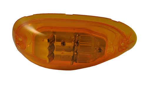 Surface Mount LED Side Turn/Marker Light amber optic - 360