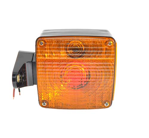 AMBER Pedestal-Mount TURN LIGHT with Pigtail GROTE 55440 LH RED AMBER Pedestal-Mount TURN LIGHT with Pigtail GROTE 55440 LH RED