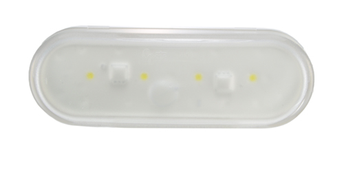 Oval LED Dome Light With Male Pin - 360