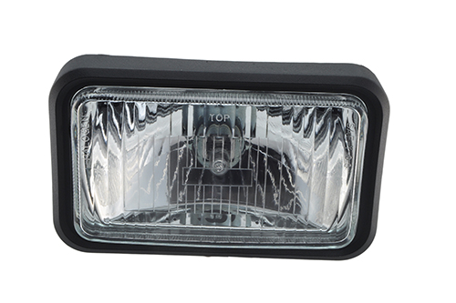 7" Retail Off Road Rectangular Black Light - 360