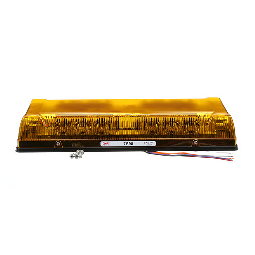 Low-Profile LED Mini Light bar, Permanent Mount - 360