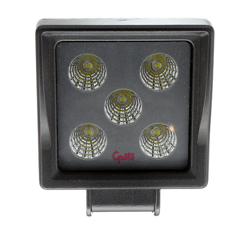 Faro de trabajo LED BriteZone™, 1100 lúmenes, Cuadrado, Flood - 360