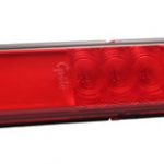 fontaine revolution led light system high mount stop turn clearance or id red