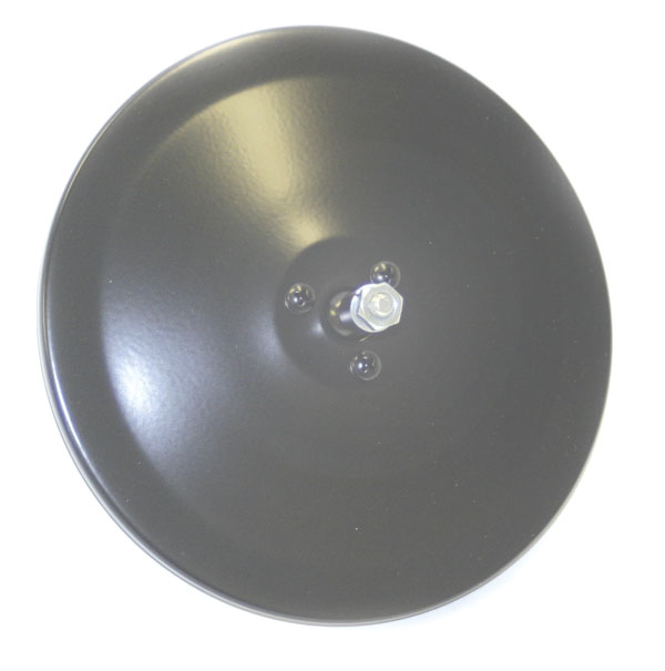 Grote Industries - 12052 – 6″ Convex Center-Mount Spot Mirror, Mirror Head Only, Black