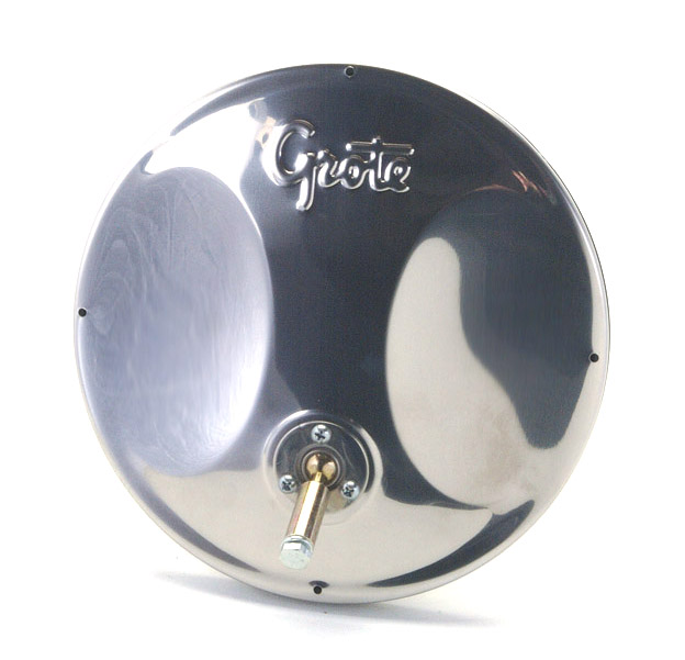 Grote Industries - 12173 – 8″ Round Convex Mirror with Offset Ball-Stud, Stainless Steel