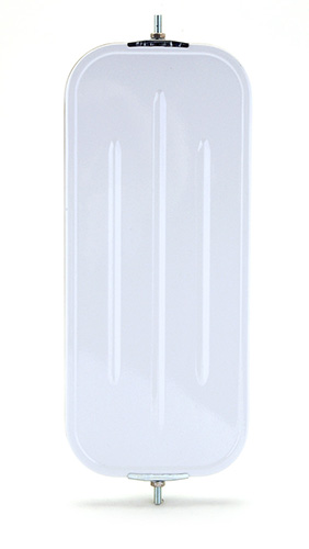 Grote Industries - 16091 – OEM-Style Flat Ribbed-Back West Coast Mirror, White