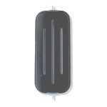 OEM-Style Flat Ribbed-Back West Coast Mirror, Black