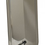 OEM-Style Peak-Back West Coast Mirror, Heated, Stainless Steel
