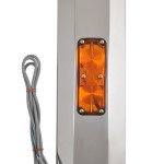 West Coast Mirror with Clearance Light, 6