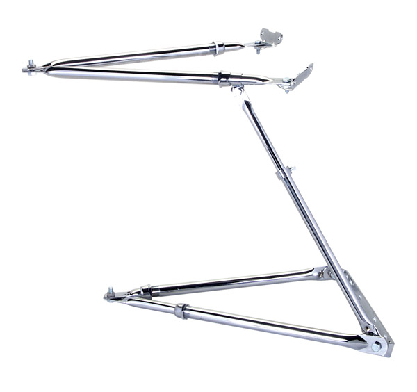 Grote Industries - 22013 – West Coast Mirror Bracket Assembly, Stainless Steel