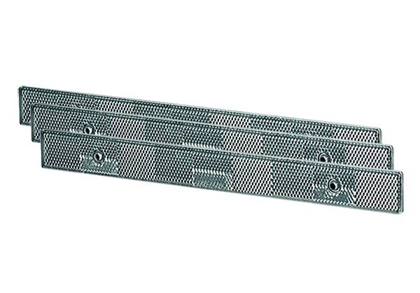 Grote Industries - 41121-3 – Reflective Strips, 12″ Strips, Silver, Bulk Pack