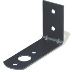 Pedestal Light Mounting Bracket, Black