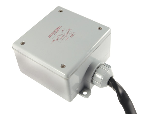 44080 multi position full feature timer switch gray