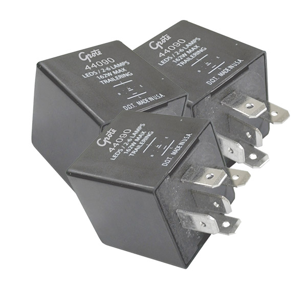 44090 3 5 pin flashers, electronic led, iso terminals, bulk packgrote industries 44090 3 \u2013 5 pin flashers, electronic led, iso terminals