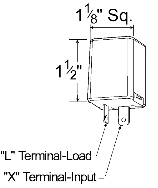 Grote Industries - 44530-3 – 2 Pin Flashers, 12 Light Electromechanical, Bulk Pack