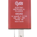 3 Pin Flasher, 12 Light Electromechanical (Pilot)