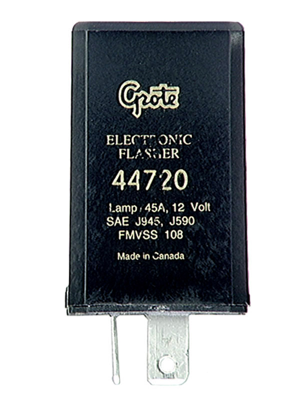 Grote Industries - 44720 – 3 Pin Flasher, 20 Light Heavy Duty Electronic