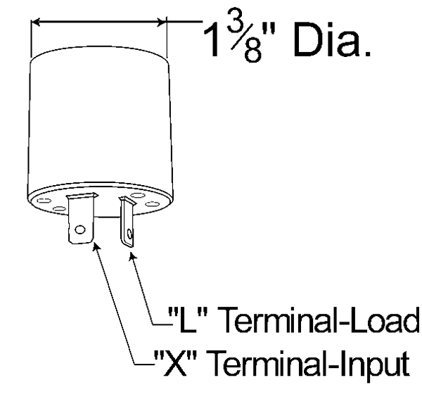Grote Industries - 44810-5 – 2 Pin Flashers, 10 Light Electromechanical, Retail Pack
