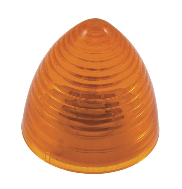 Grote Industries - 45323 – 2 1/2″ Beehive Clearance Marker Light, Yellow