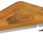 clearance marker light peak lens blunt yellow cut