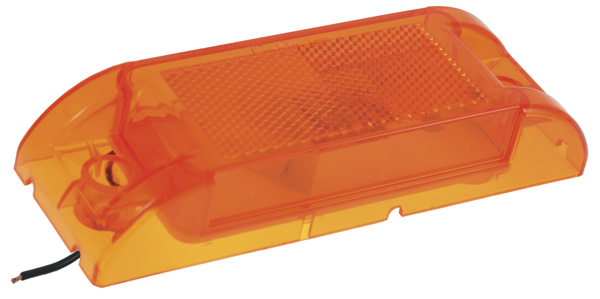 Grote Industries - 46083 – Economy Sealed Clearance Marker Light, Yellow Kit (46073 + 66360)