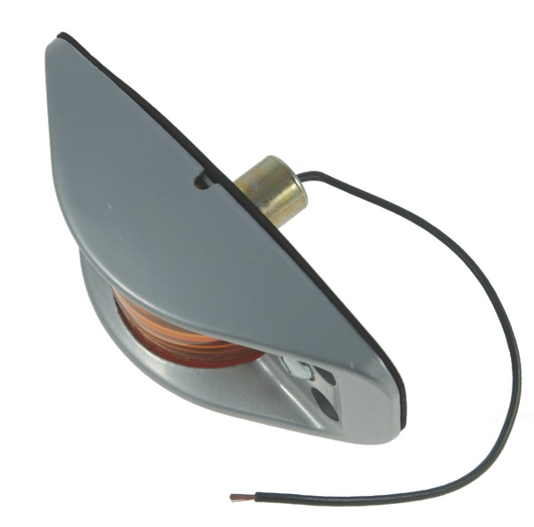 Grote Industries - 46293 – Die-Cast, Aluminum Clearance Marker Light, Rear Socket, Yellow
